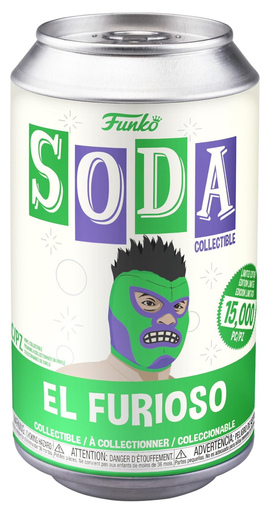 Funko - POP! - Marvel Lucha Libre - El Furioso (mit Variante) Vinyl Soda
