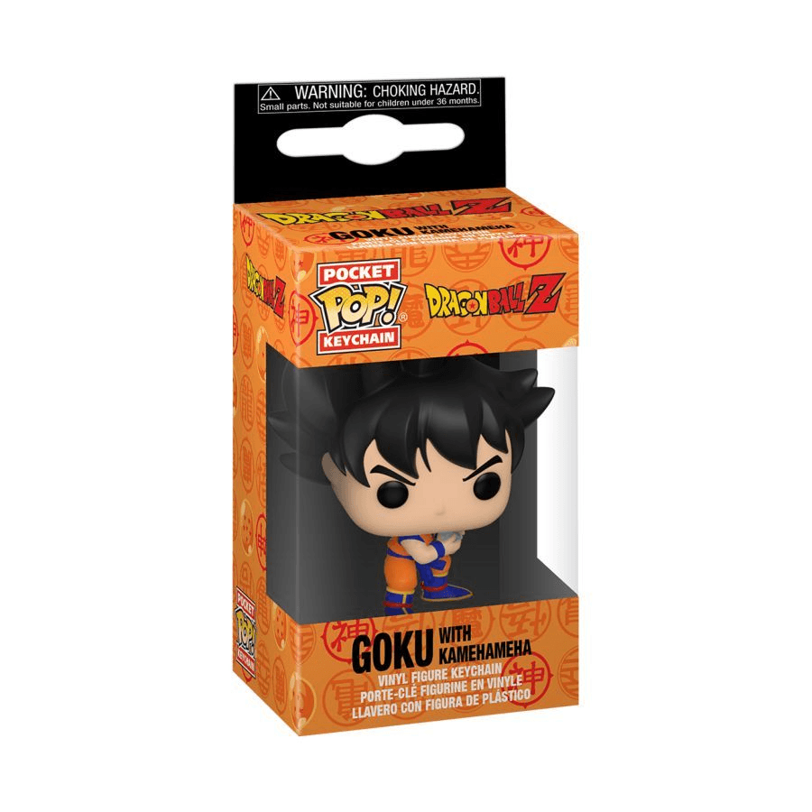 Funko - POP! - Dragon Ball Z – Goku with Kamehameha Pocket Keychain
