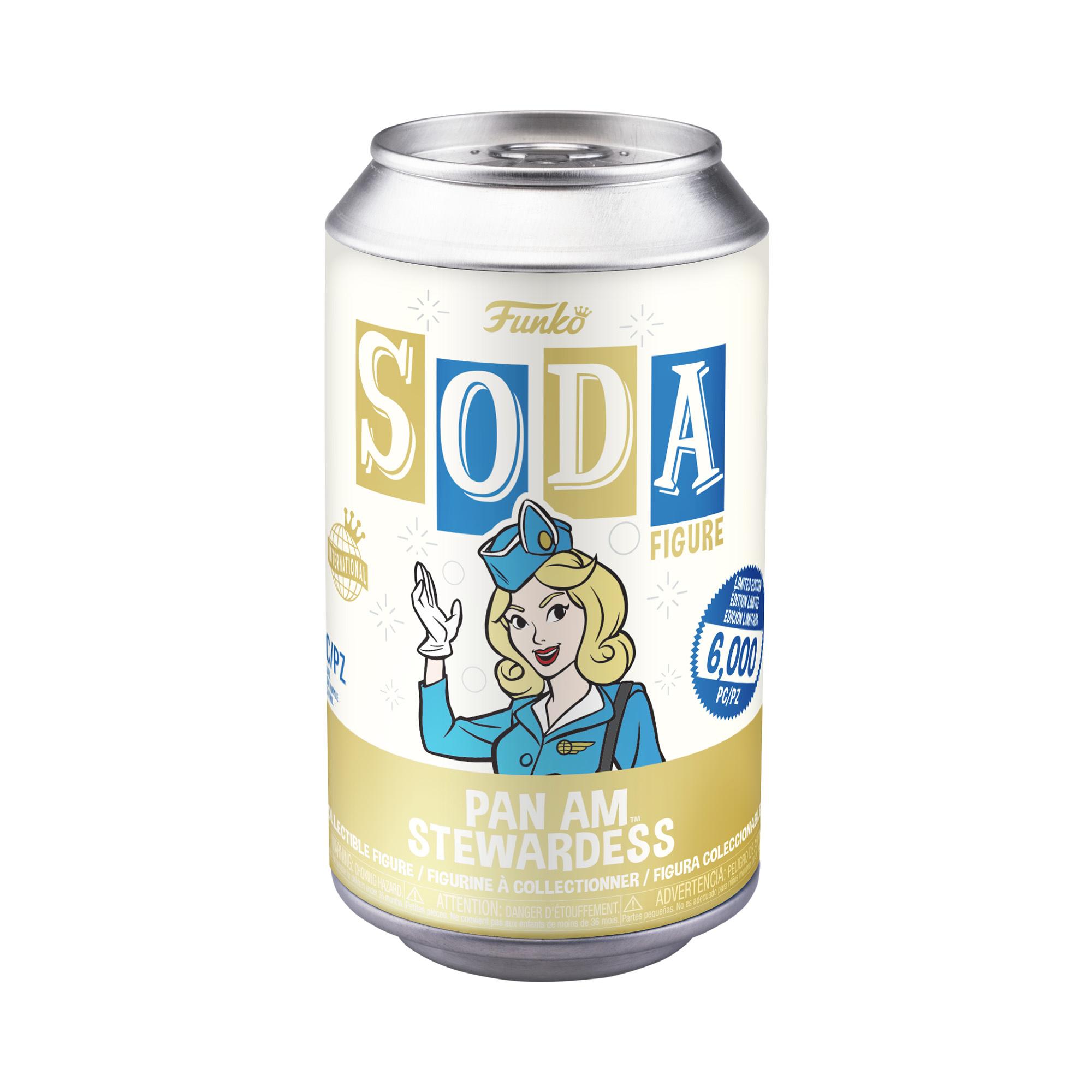 Funko - POP! - Pan Am - Stewardess (mit Variante)  Vinyl Soda