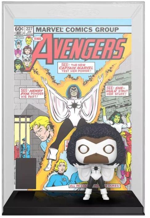 Funko - POP! - Marvel Comics - Captain Marvel Monica Rambeau Avengers Comic Cover