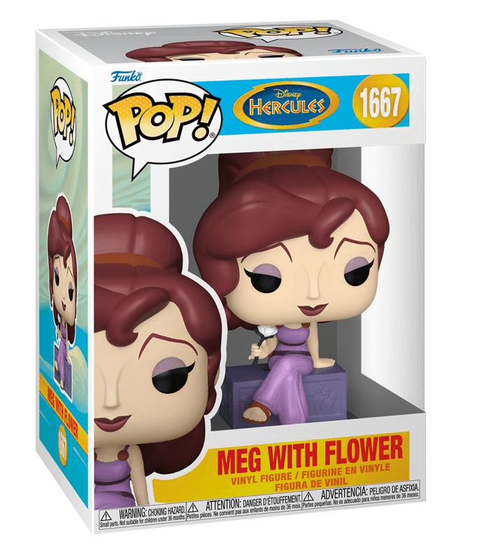 Funko - POP! - Hercules (1997) - Megara with Flower Vinyl