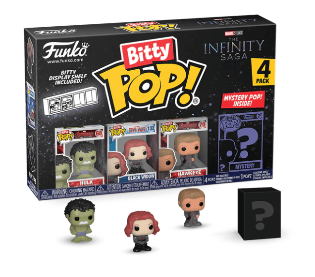 Produktbild Funko - POP! - BITTY POP! MARVEL 4-PACK SERIES 4, sortiert, 1 Stück 3 von 6