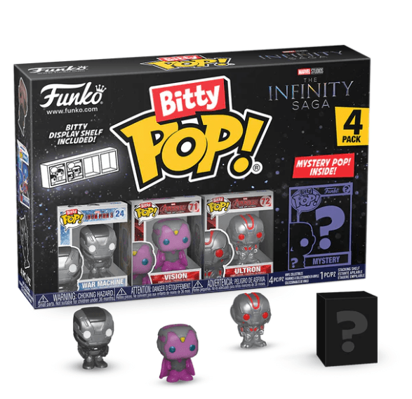 Produktbild Funko - POP! - BITTY POP! MARVEL 4-PACK SERIES 4, sortiert, 1 Stück 2 von 6
