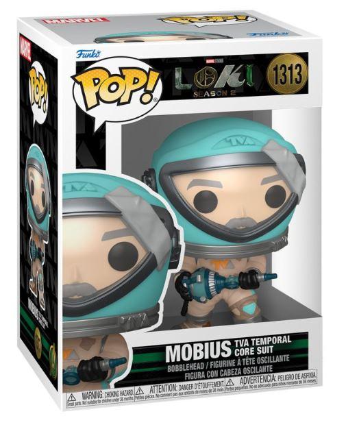 Funko - POP! - Loki (TV) - Mobius with TVA Temporal Core Suit Vinyl