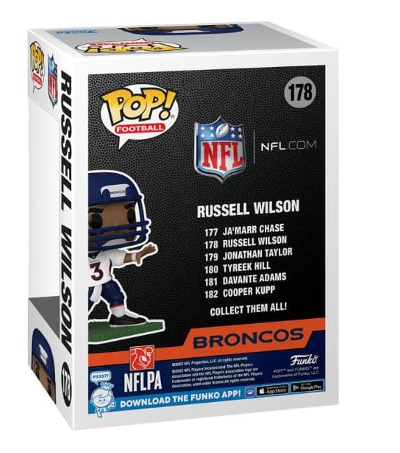 Produktbild Funko - POP! - NFL: Broncos - Russell Wilson Vinyl 3 von 3