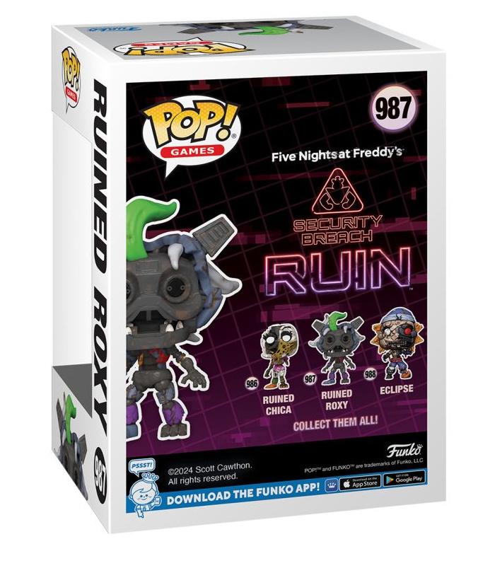 Produktbild Funko - POP! - Five Nights at Freddy's: Security Breach - Ruined Roxy Vinyl 3 von 3