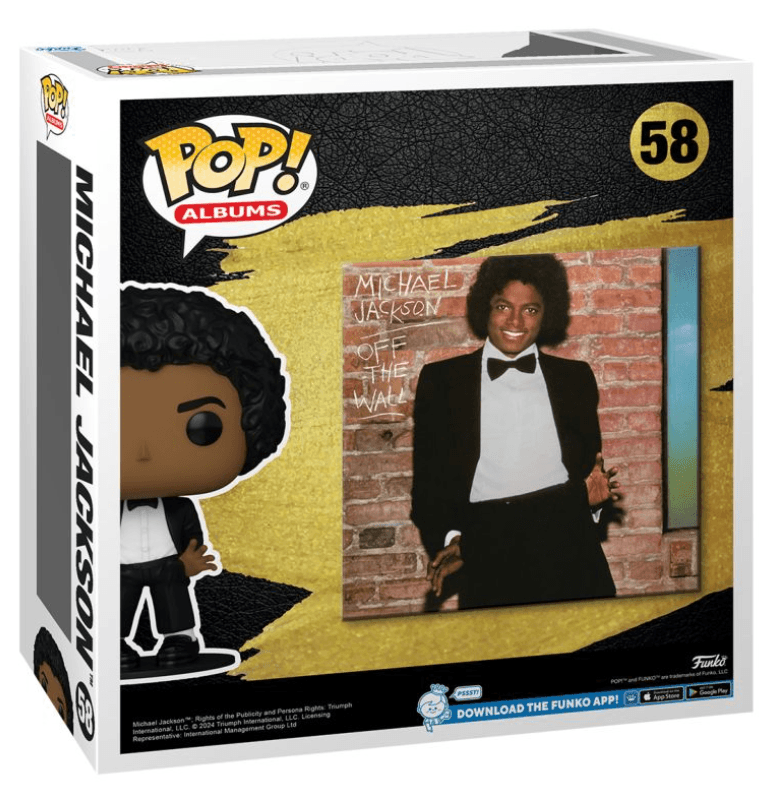 Produktbild Funko - POP! - Michael Jackson - Off the Wall Album 2 von 3