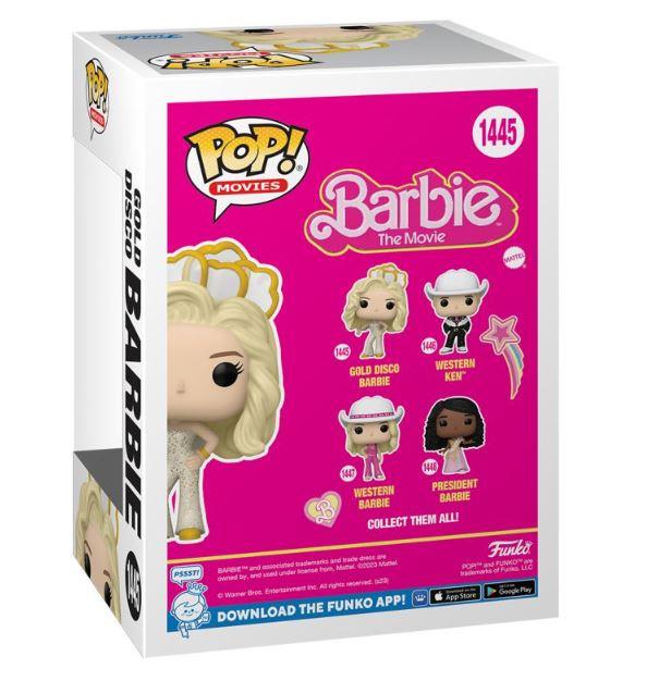 Produktbild Funko - POP! - Barbie: The Movie (2023) - Gold Disco Barbie Vinyl 3 von 3