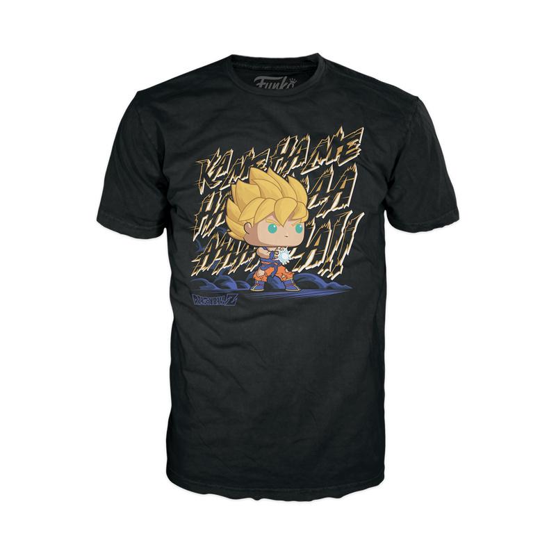 Funko - POP! - Dragon Ball Z - Goku Kamehameha Boxed Tee Größe L