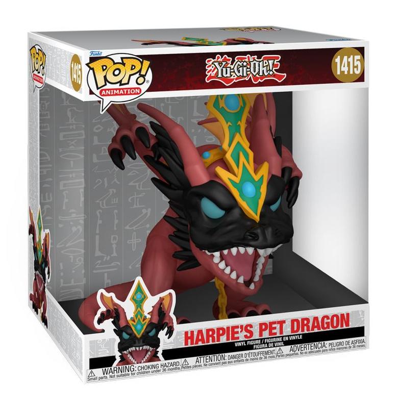 Funko - POP! - Yu-Gi-Oh! - Harpie's Pet Dragon 10"Vinyl