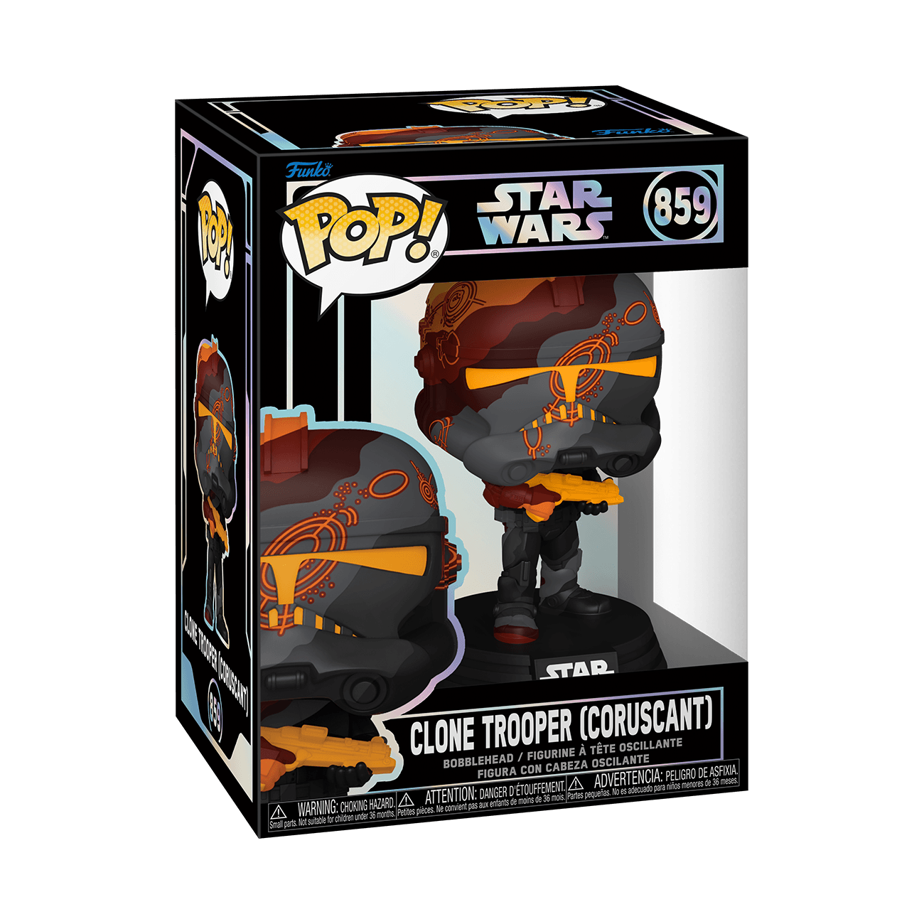 Funko POP! Star Wars Clone Trooper Coruscant #859 Vinylfigur
