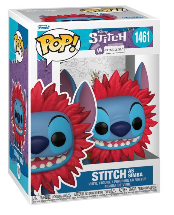 Funko Disney - Lilo & Stitch- Stitch Simba Costume Vinyl