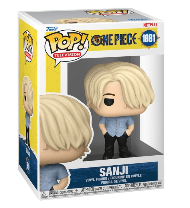 Funko - POP! - One Piece Live Action Sanji Vinyl Figur – Straw Hat Pirates Sammelfigur ca. 9 cm