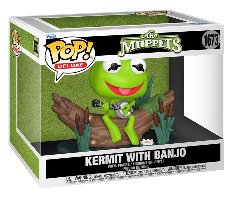 Funko - POP! - Muppets - Kermit with Banjo Deluxe