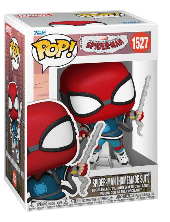 Funko - POP! - Friendly Neighbourhood Spider-Man - Spider-Man (Homemade Suit) Vinyl