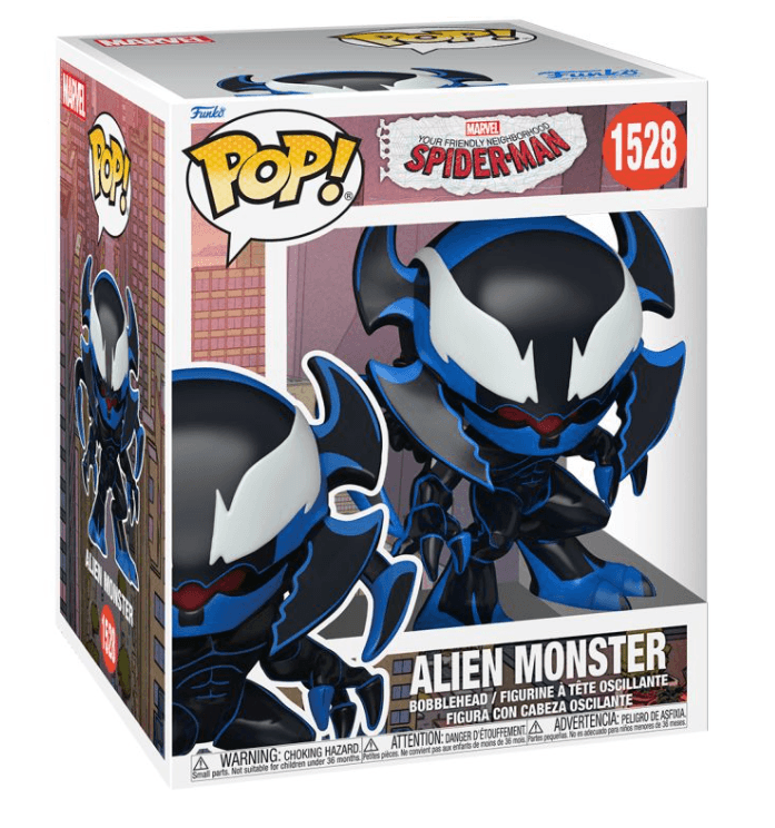 Funko - POP! - Friendly Neighbourhood Spider-Man - Alien Monster 6" Vinyl