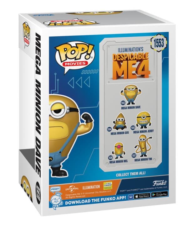 Produktbild Funko - POP! - Despicable Me 4 - Super Dave Vinyl 3 von 3