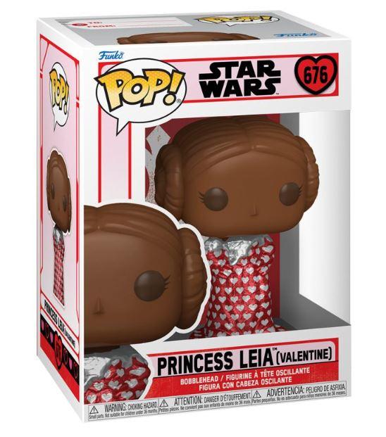 Funko - POP! - Star Wars: Valentines 2024 - Leia (Easter Chocolate) Vinyl