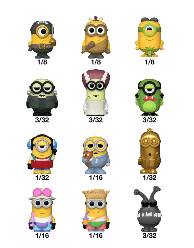 Produktbild Funko - POP! - Minions - Bitty Pop! Blind Bag, sortiert, 1 Stück 2 von 2