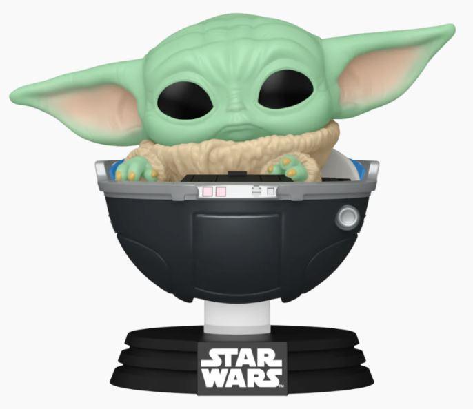 Produktbild Funko - POP! - Star Wars: Mandalorian - Grogu in Hovering Pram Vinyl 2 von 3