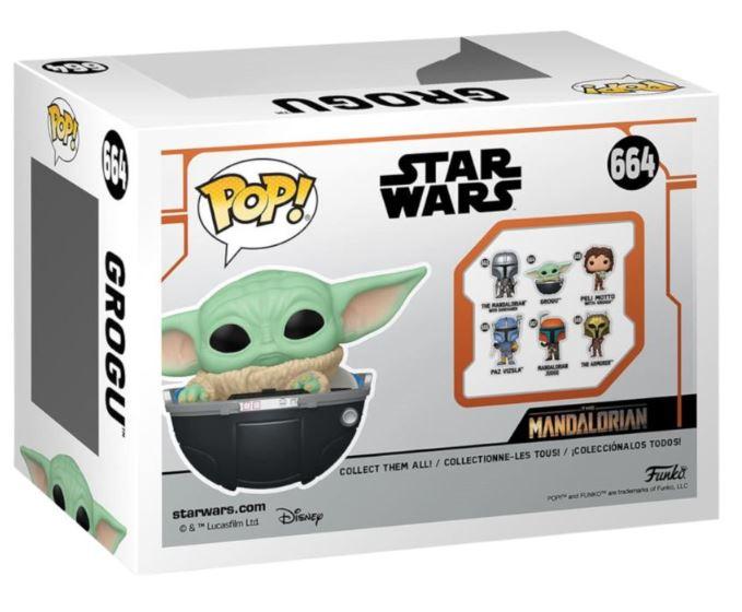 Produktbild Funko - POP! - Star Wars: Mandalorian - Grogu in Hovering Pram Vinyl 3 von 3