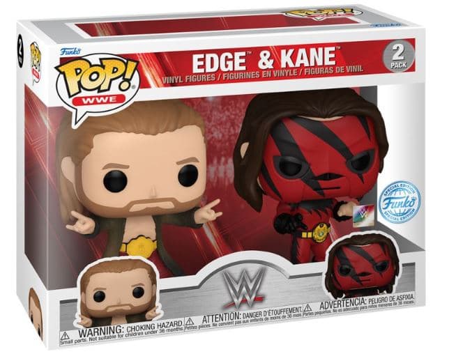 Funko - POP! - WWE - Edge & Kane Pop! 2-Pack