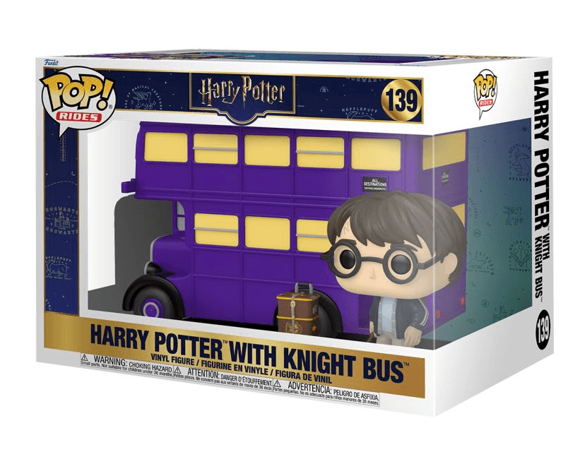 Funko - POP! - Harry Potter - Harry Potter with Knight Bus Ride