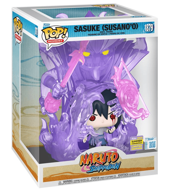 Funko - POP! - Naruto Shippuden - Sasuke w/Susanoo SDCC 2025 Exclusive Moment