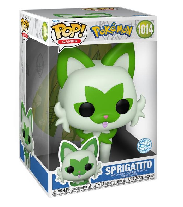 Funko - POP! - Pokemon - Sprigatito 10"Vinyl