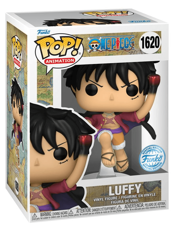Funko - POP! - One Piece - Luffy Uppercut Metallic Pop! Vinyl
