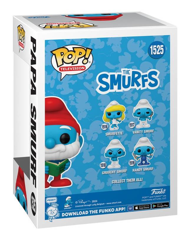 Produktbild Funko - POP! - Smurfs - Papa Smurf SDCC 2024 US Exclusive Vinyl 3 von 3