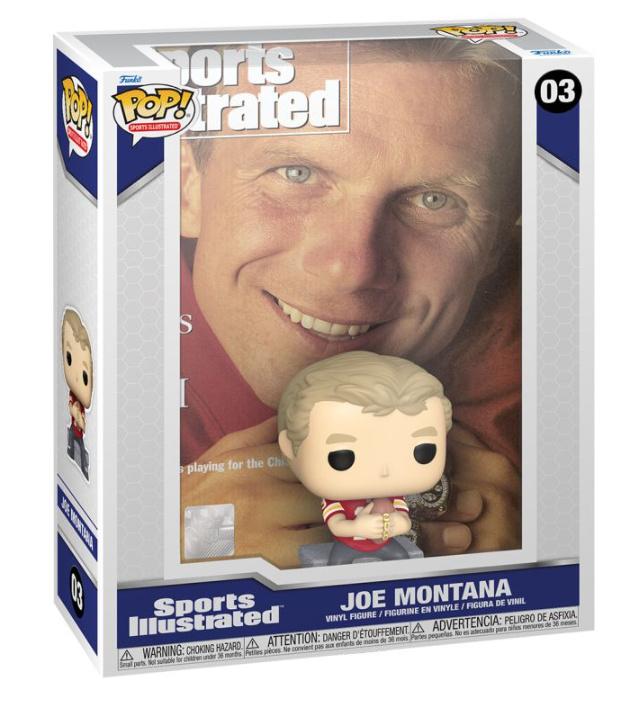 Funko - POP! - NFL - Joe Montana Sports Illustrated Vinyl Cover