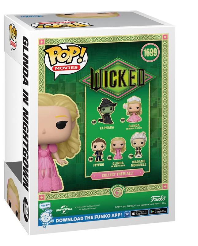 Produktbild Funko - POP! - Wicked (2024) - Glinda in Nightgown Vinyl 2 von 3