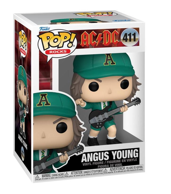 Funko - POP! - AC/DC - Angus Young (Green Uniform) Vinyl