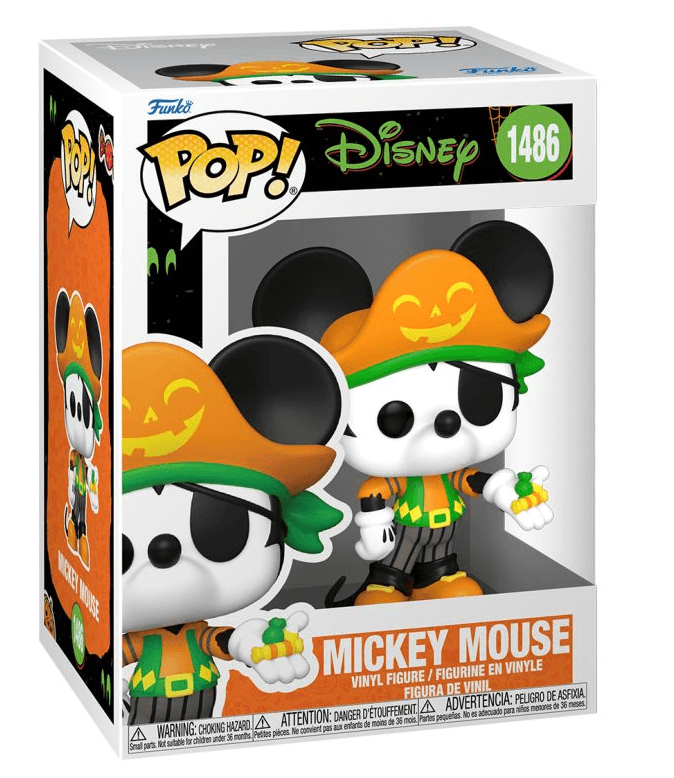 Funko - POP! - Disney: Halloween - Pirate Mickey Vinyl