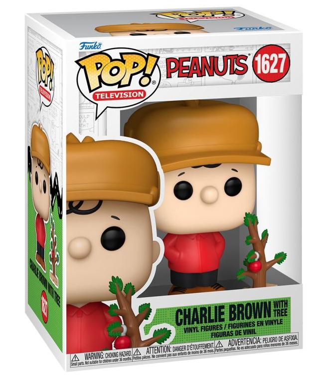 Funko - POP! - Peanuts - Charlie Brown with Tree (Holiday) Vinyl