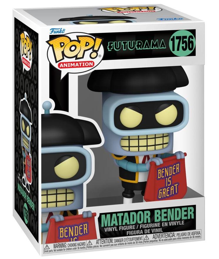 Funko - POP! - Futurama - Matador Bender Vinyl