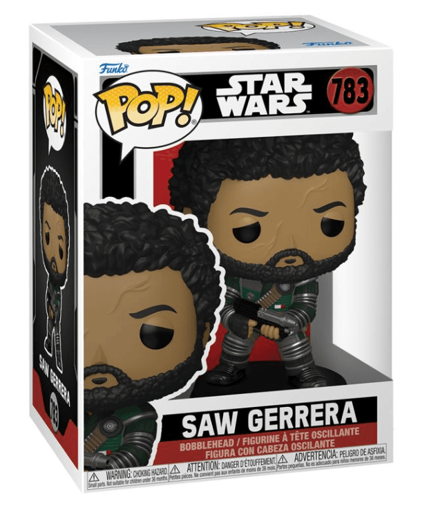 Funko - POP! - Star Wars: Andor - Saw Gerrera Vinyl