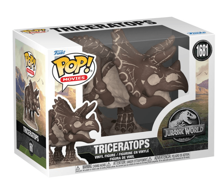 Funko - POP! - Jurassic Park - Triceratops Fossil Vinyl