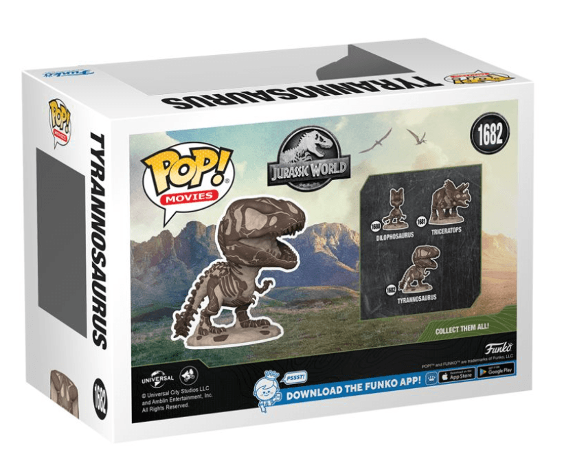 Produktbild Funko - POP! - Jurassic Park - Tyrannosaurus Fossil Vinyl 2 von 3