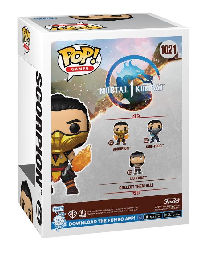 Produktbild Funko - POP! - Mortal Kombat 1 - Scorpion Vinyl 3 von 3