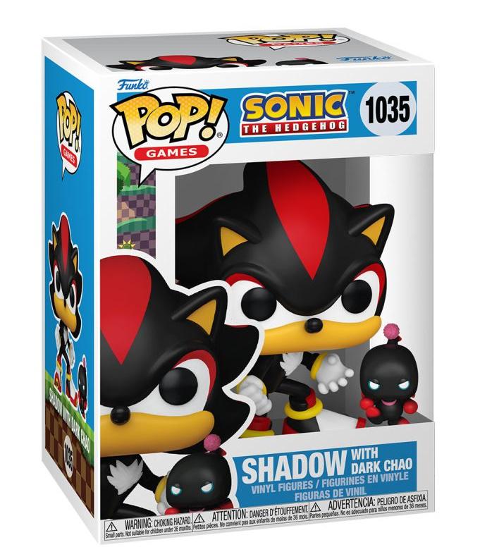 Funko - POP! - Sonic the Hedgehog - Shadow with Dark Chao Vinyl