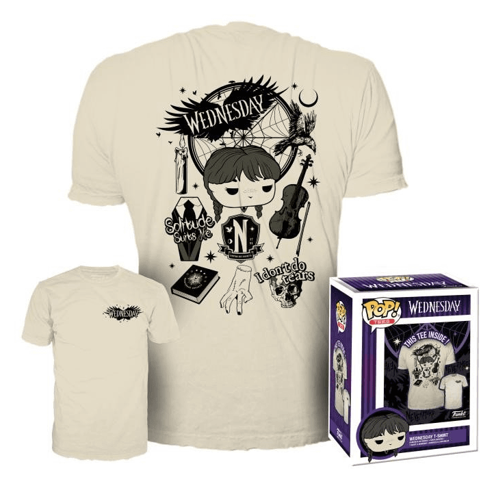 Funko - POP! - Boxed Tee: Wednesday, Größe L