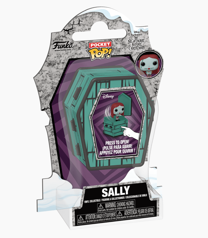 Funko - POP! - Nightmare Before Christmas - Sally Pocket Coffin Poppers!
