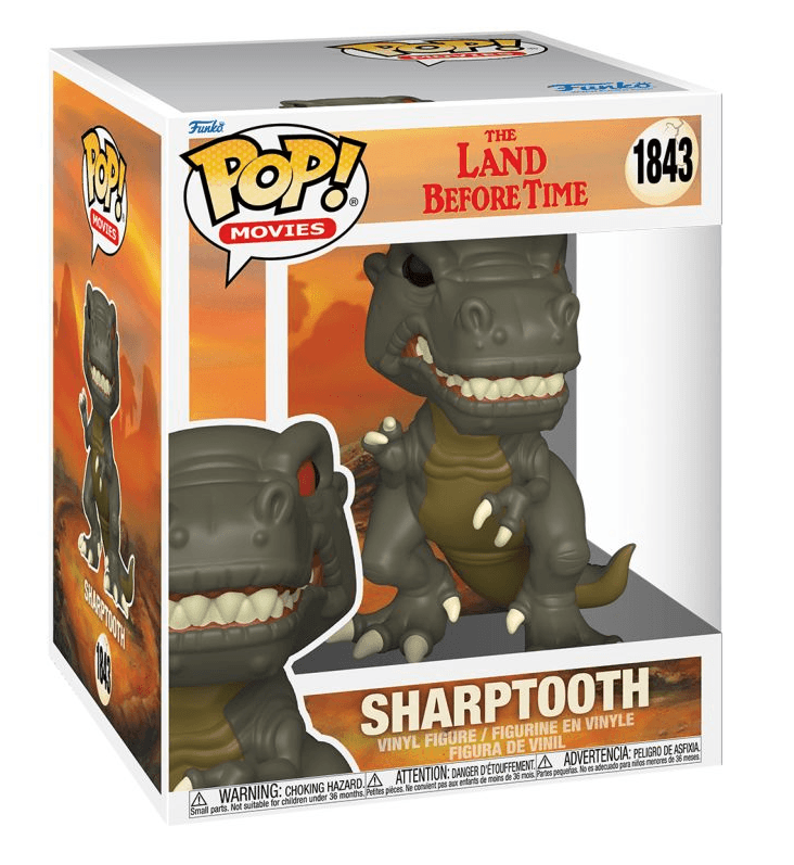 Funko - POP! - The Land Before Time - Sharptooth 6" Pop! Vinyl
