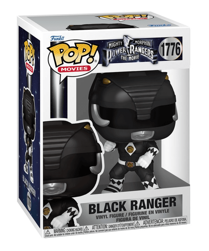 Funko - POP! - Power Rangers (1995) - Black Ranger Vinyl