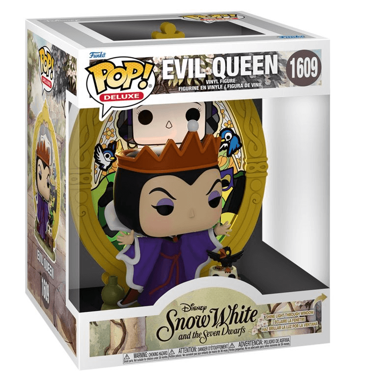 Funko - POP! - Disney: Villains - Evil Queen (Stained Glass) Deluxe