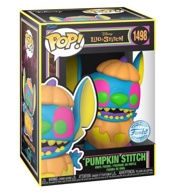 Funko Disney - Lilo & Stitch - Pumpkin Stitch Blacklight Vinyl 