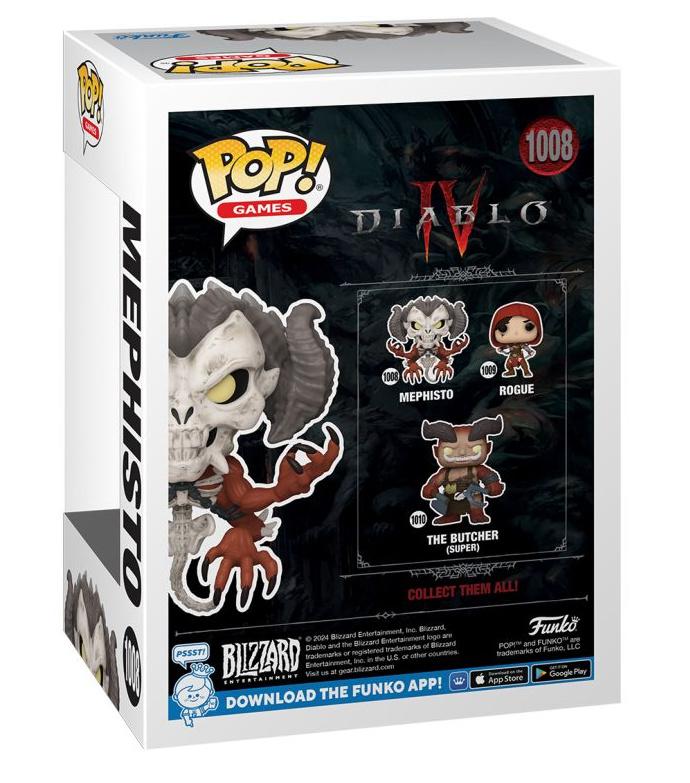 Produktbild Funko - POP! - Diablo 4 - Mephisto Vinyl 2 von 3