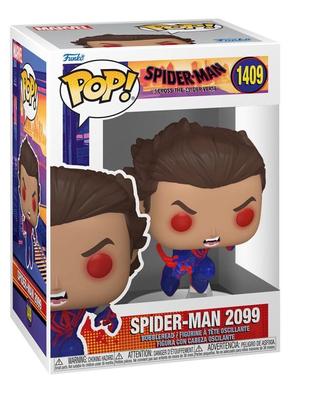 Funko - POP! - Spider-Man: Across the Spider-Verse - Spiderman 2099 (Unmasked) Vinyl